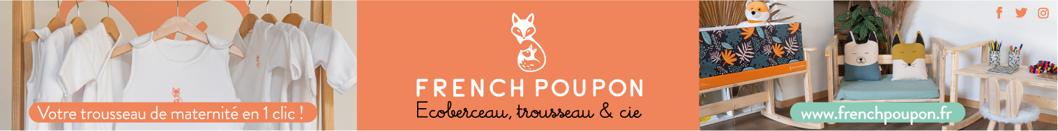 Trousseau de maternité French Poupon 