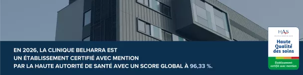 Certification HAS pour la clinique Belharra