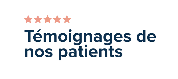 Nos témoignages patients 